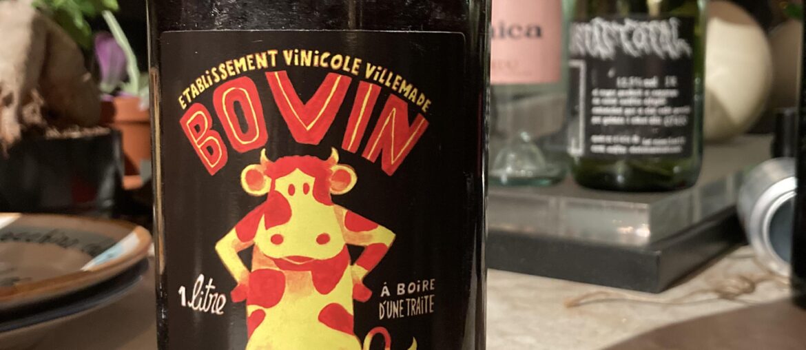 Herve Villemade’s ‘Bovin’, Gamay glou-glou