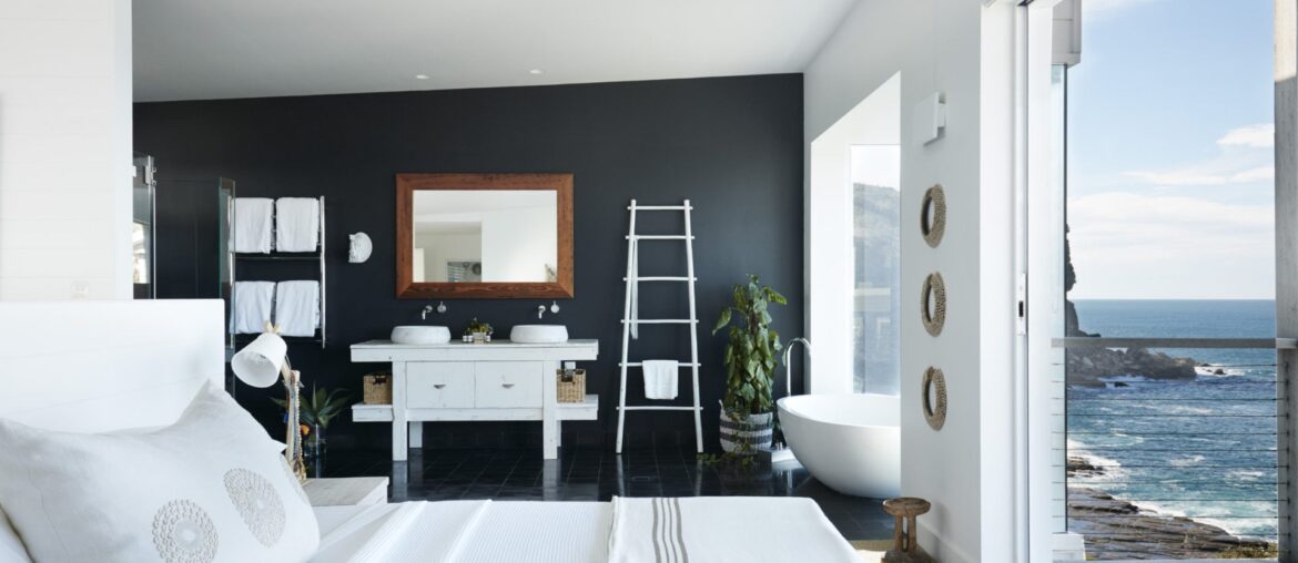 Bedroom with a view in Avalon Beach, Australia [1920 x 1080]