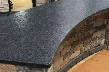 An outdoor kitchen indoors!