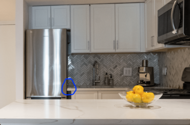 Looking for advice on 2 issues: fridge placement and dishwasher fit