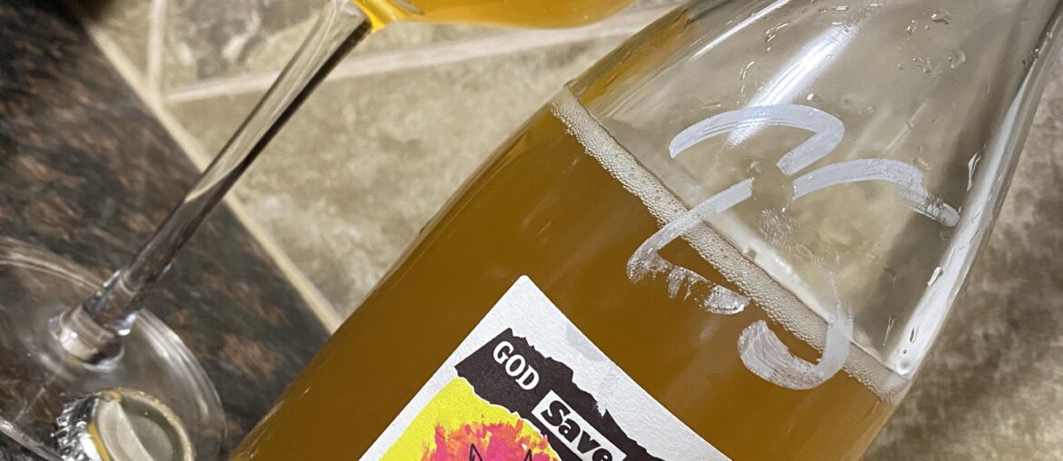 Cheers to surviving the week! I’m kind of a sucker for cheesy labels, but don’t be fooled. The juice in this bottle is phenomenal & super funky w/ some apricot. Northern Italy Il Farneto God Save The Wine.