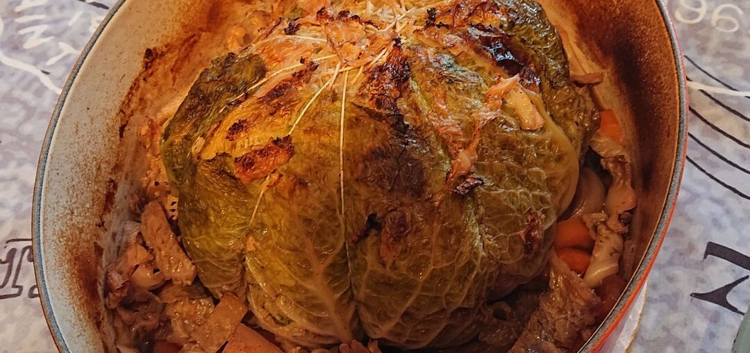 Chou Farci à l'auvergnate