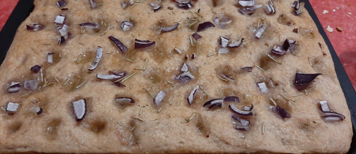 Focaccia au levain