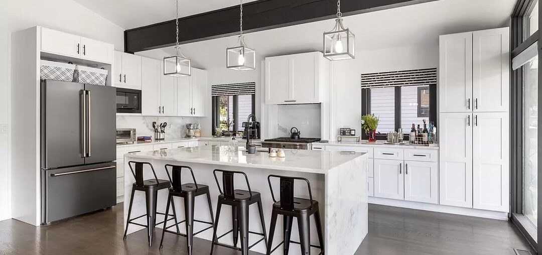 Kitchen inspiration for our house we’ve recently purchased. Do you guys think white cabinets will still be popular in years to come?