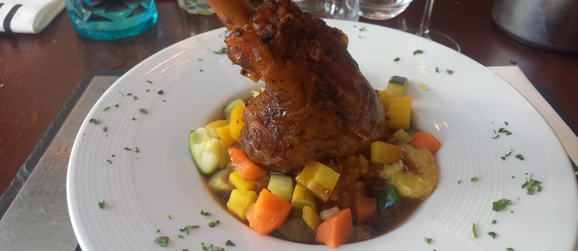 Souris d'agneau Dégusté dans un restaurant sympathique, sur Annecy.