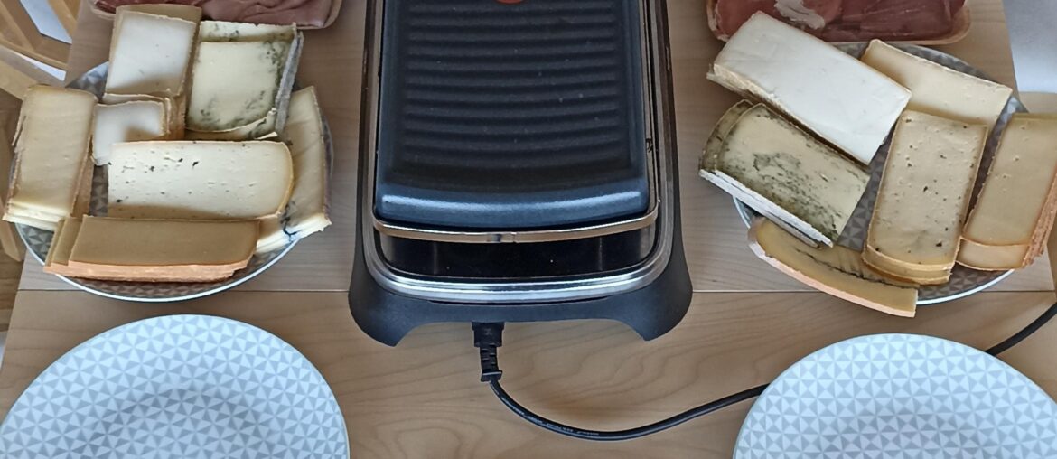 Une raclette avec des amis, ça rend toujours heureux