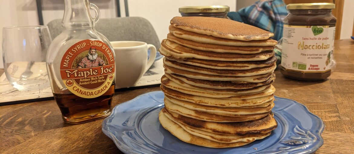 Pancakes du dimanche matin !