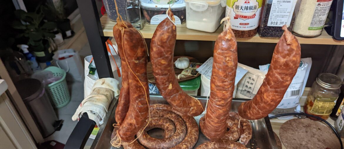 Saucisse sèche style italienne