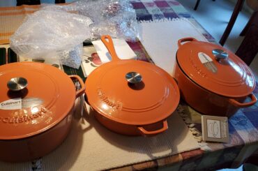 It's the day that one of my cooking dreams comes true! Can't wait to get these dirty.