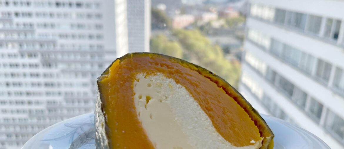 Citrouille vapeur et flan coco