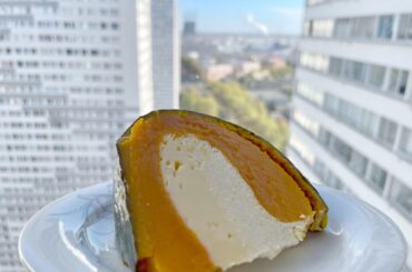 Citrouille vapeur et flan coco