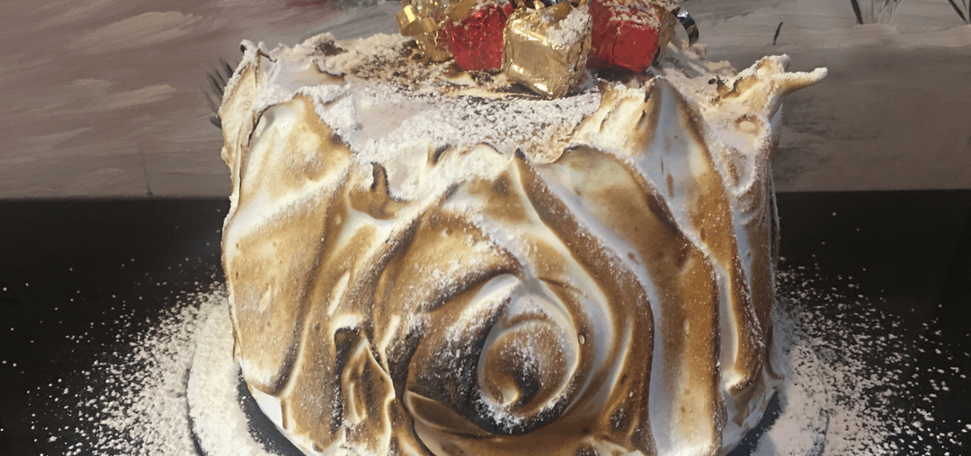 Bûche de Noël avec Mamoun et mes sœurs car pas ensemble aux fêtes !