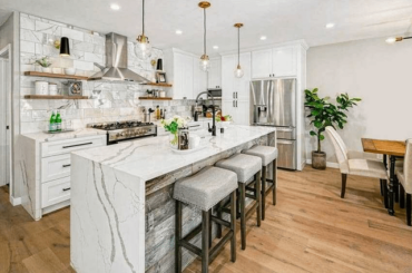 Calacatta Quartz Countertops Design