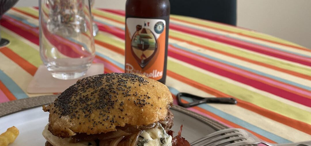 Mon repas d’anniversaire fait maison ! Burger, Tarte Tropezienne & Irish coffee.