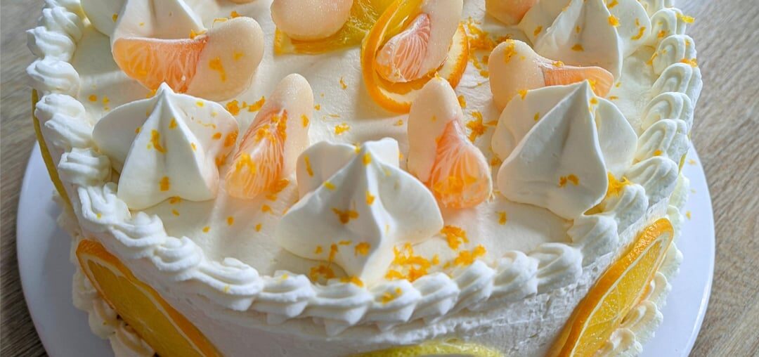 Génoise aux agrumes