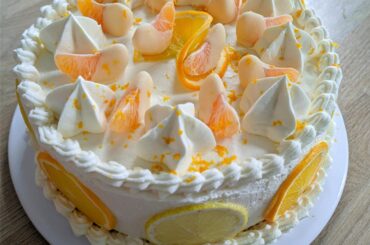 Génoise aux agrumes