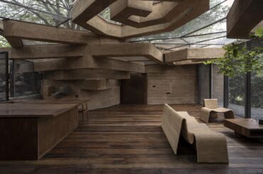 Unique Dining and Living room in Chuzi House [1500 x 1000] Shoolagiri, India