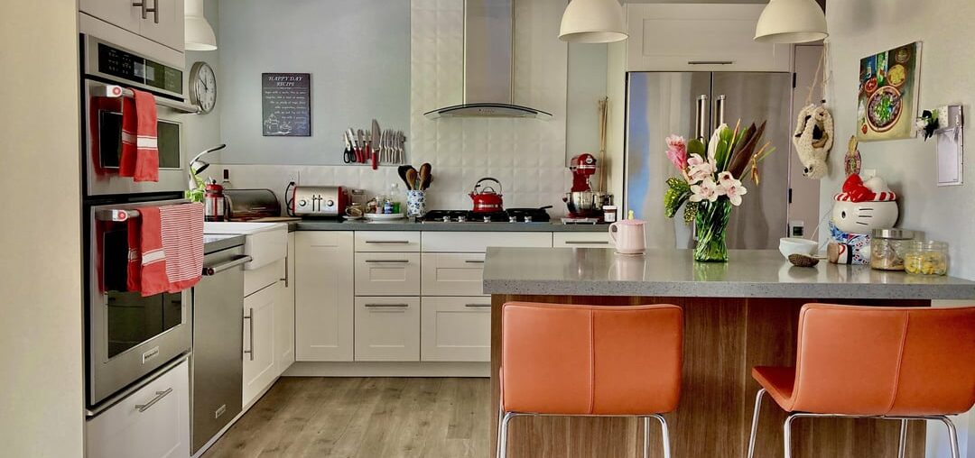 1970s kitchen renovation using Ikea cabinets