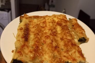 Cannellonis épinards-ricotta