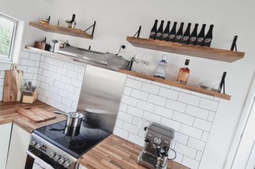 The best place to make coffee in the morning.