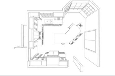 Opinion on kitchen design. Replacing peninsula and table with island for a family of Five.