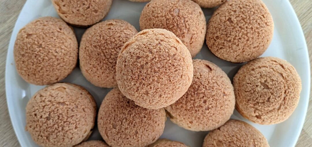 Choux crème pâtissière vanille