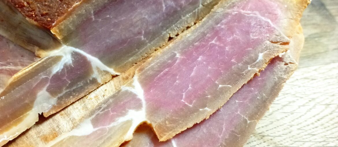 Rouelle fumée séché