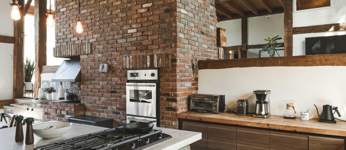 Upscale Kitchen in Restored Barn, Woodstock, New York [3931 × 5896] [OC]