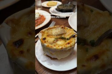 This French brasserie spans an entire city block in NYC #shorts