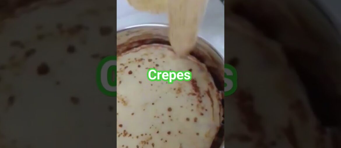 French Crepes Recipe#Shortvideo