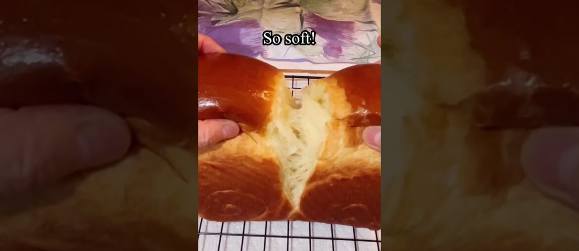 So Soft and Light Brioche Sandwich Bread #shorts So Soft and Light Brioche Sandwich Bread #shorts