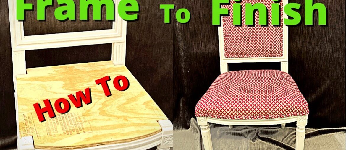 How To Upholster A Dining Chair How To Upholster A Dining Chair