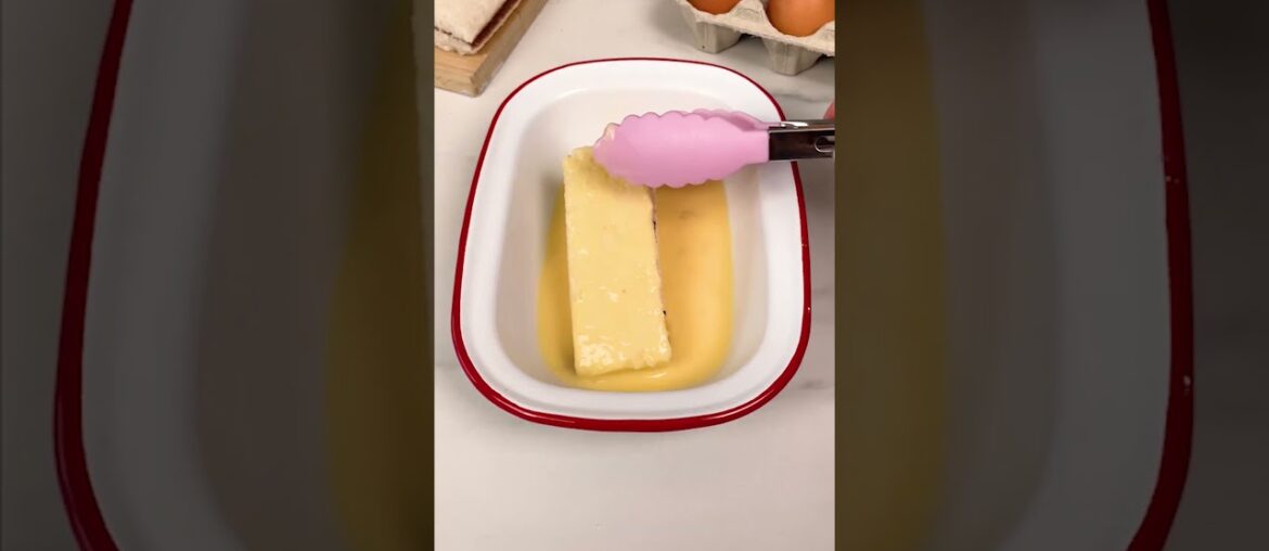 Nutella Stuffed French Toast #recipe