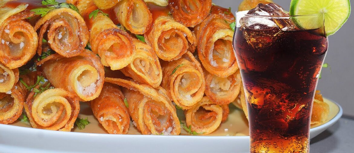 How to make Crispy French Fries | Crispy Delicious | Potato Roll Chips | Potato Recipes