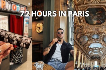 PARIS VLOG | 72 HOURS IN PARIS IN SUMMER | PLACES TO EAT, DRINK & SHOPPING