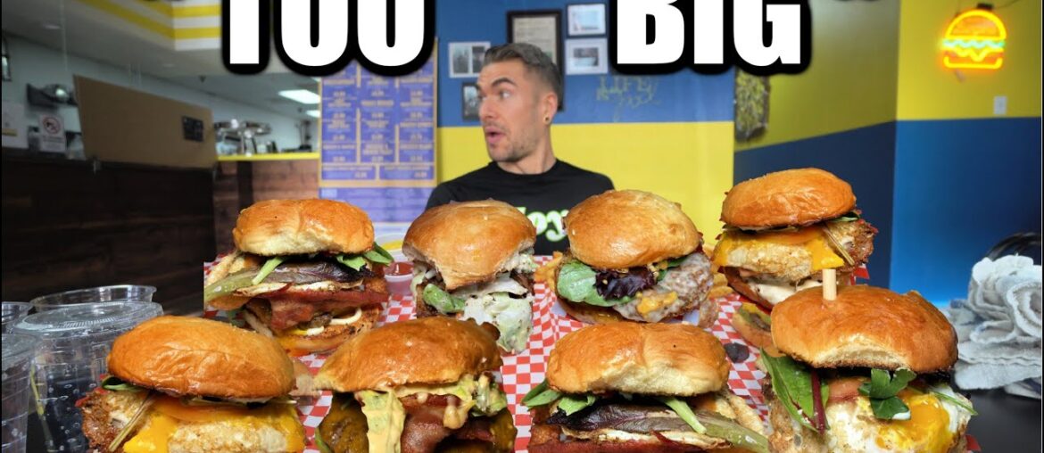 BIGGEST BURGER EATING CHALLENGE IN LAS VEGAS | The Gut-Buster Burger Challenge | Joel Hansen Raw BIGGEST BURGER EATING CHALLENGE IN LAS VEGAS | The Gut-Buster Burger Challenge | Joel Hansen Raw