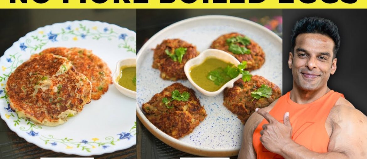 Muscle Building Breakfast | High Protein Recipes (Veg & Non Veg) | Yatinder Singh