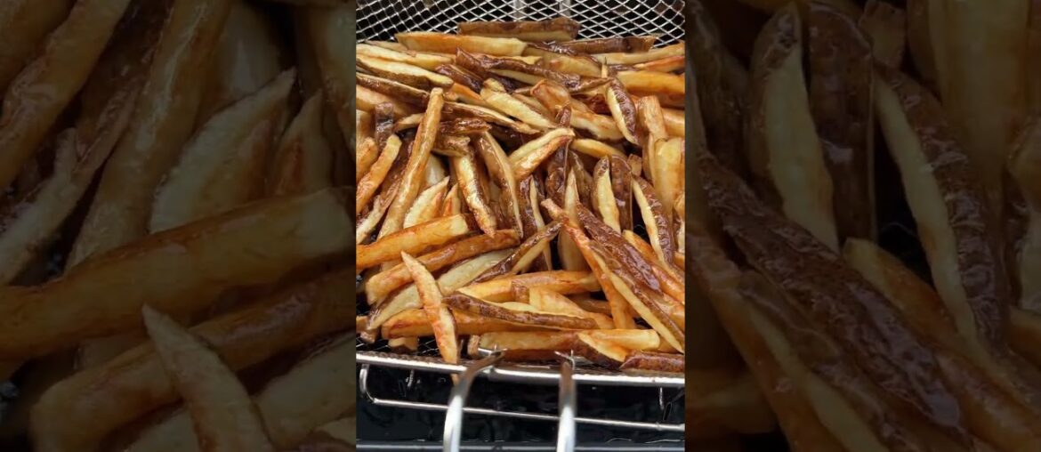 Homemade French Fries #food #recipe #fries #asmrcooking ##shorts