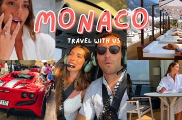 MONACO TRAVEL VLOG: Staying at the Fairmont, Private Helicopter, Nobu Dinner
