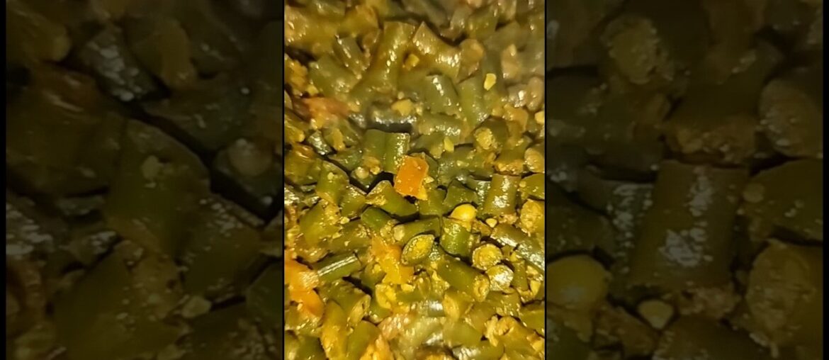French Beans High Protien Recipe | Sauteed Green Beans | #shorts