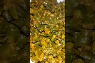 French Beans High Protien Recipe | Sauteed Green Beans | #shorts