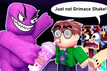 Deadly games of Grimace Shake, The FULL Story (a scary story in roblox)