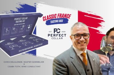 Perfect Cellar Classic France Tasting Box Virtual Wine Tasting with Chris Delalonde Master Sommelier