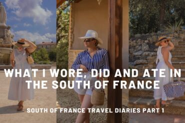 SOUTH OF FRANCE TRAVEL DIARIES - PART 1 | PetiteElliee Travel Vlogs