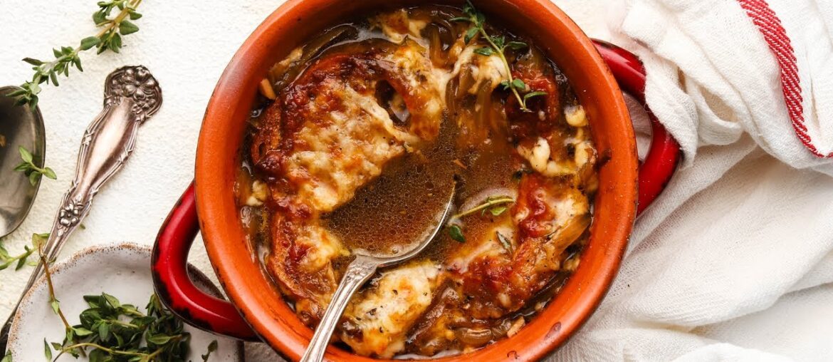 Vegetarian French Onion Soup