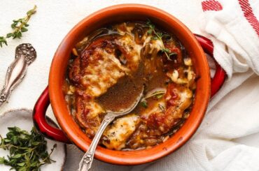 Vegetarian French Onion Soup