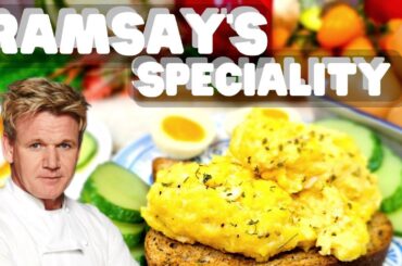 French Scramble Eggs: Gordon Ramsay's Recipe (Low Carb Keto Recipe)