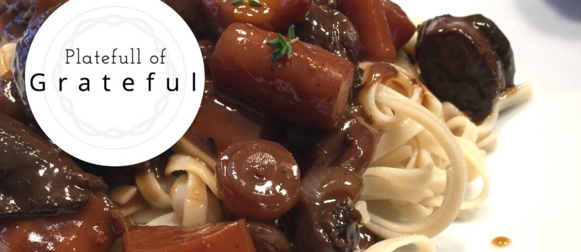 BEEFLESS BOURGUIGNON  | Series 1: Healthifying French Recipes