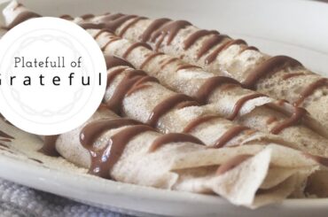 CREPES DE SARRASIN (Buckwheat Crepes) | Series 1: Healthifying French Recipes