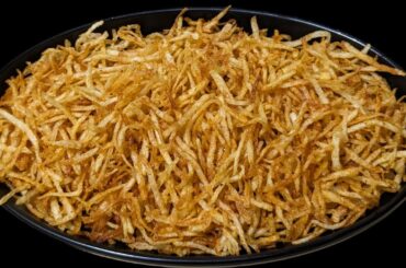 Potato Snacks | French Fries Recipe | Thin French Fries | Potato Fries